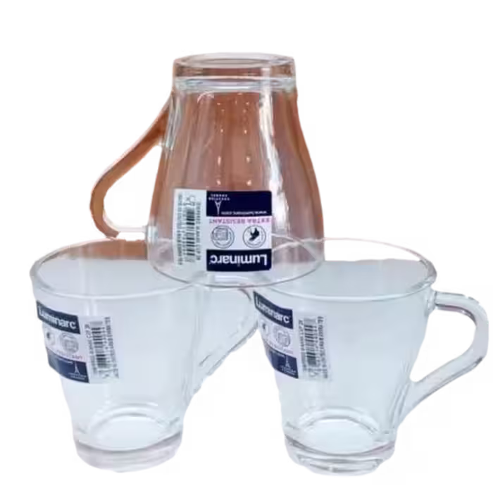 لیوان شیشه ای ساده شلغمی(فرانسه)
