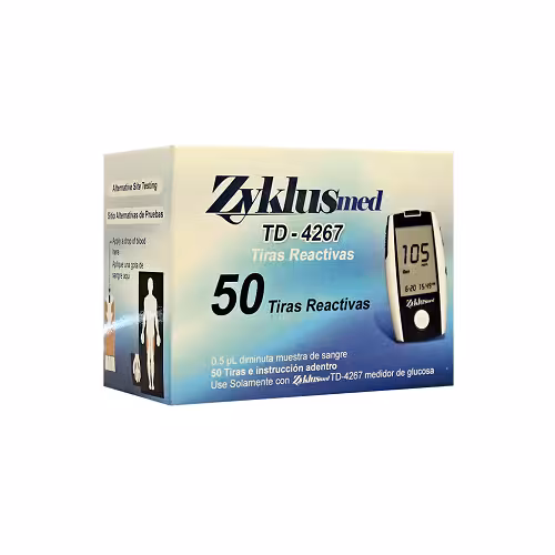 نوار قندخون زیکلاس مد بسته بندی 50 عددی