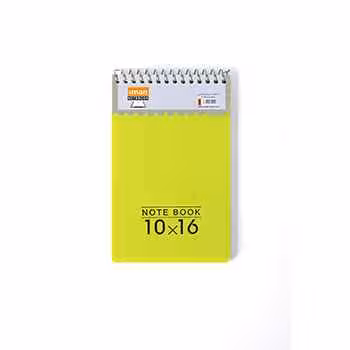 دفتریادداشت 160برگ کد8805ایمان 16*10جلدطلق (6عددی)