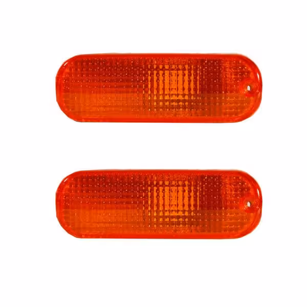 طلق چراغ راهنما داخل سپر خودرو چیکال مدل P-100-Y مناسب برای پراید صبا بسته 2 عددی