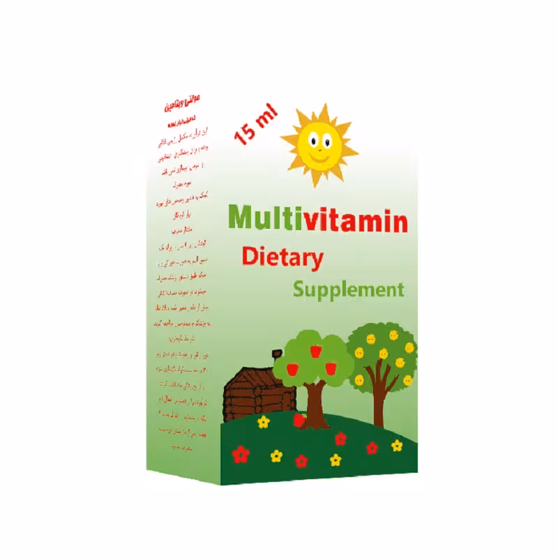 قطره مولتی ویتامین 15 میل سیمرغ دارو عطار