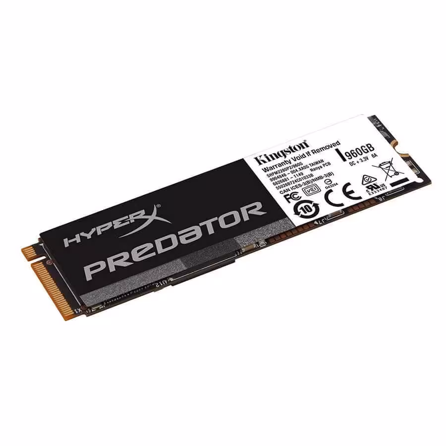 اس اس دی HyperX Predator PCIe Gen2 x4 M.2 960GB