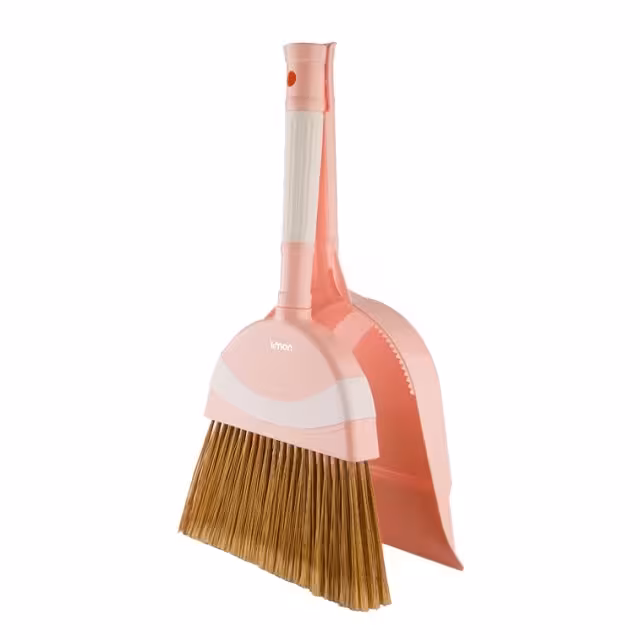 ست جارو خاک انداز کوتاه لیمون کد 1102