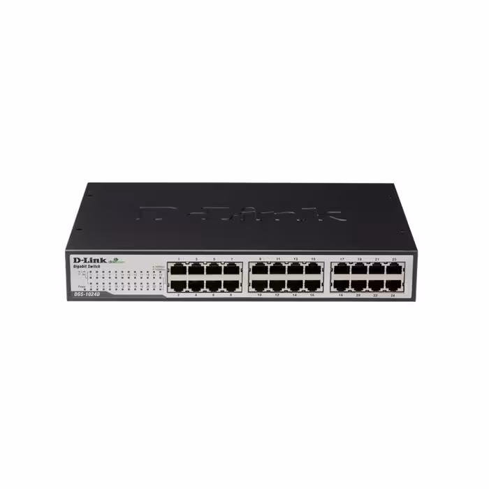 سوییچ 24 پورت گیگابیتی، غیر مدیریتی و دسکتاپ دی-لینک مدل DGS-1024D