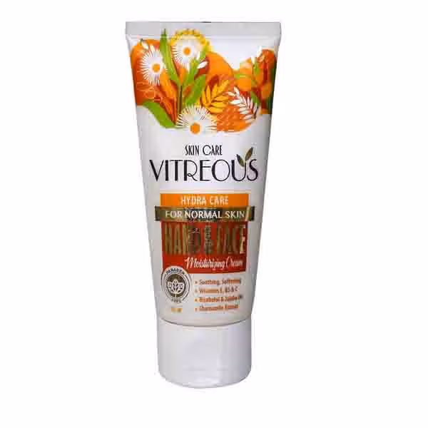 کرم مرطوب کننده تیوپی دست و صورت پوست معمولی ویتروس 50 گرم