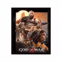 تابلو گیمینگ  35×45 طرح – God Of War
