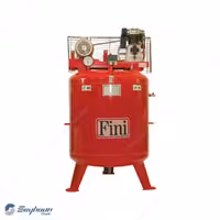کمپرسور باد 350 لیتری فینی ایستاده 10 بار 3 اسب 2 سیلندر تک فاز مدل Fini VMK113