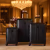 ست چمدان 3 تکه دلسی مدل Delsey Christine 55 70 82cm مشکی