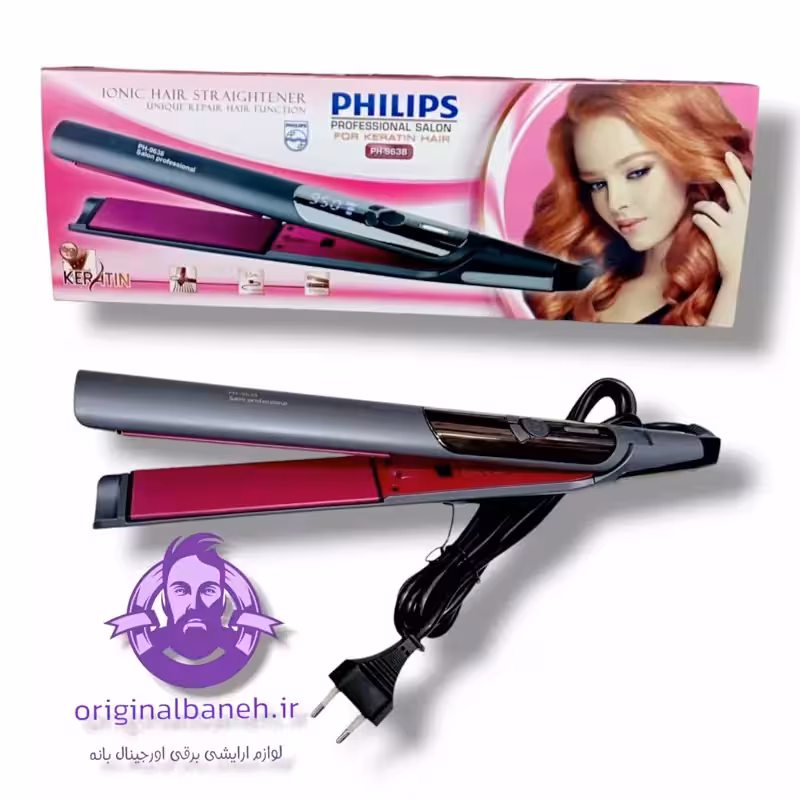 اتومو کف سرامیک نانو فلیپس philips 9638 ساخته شده شرکت فلیپس جنس کف سرامیک نانو درجه حرارت 950 فارانهایت سیم چرخش