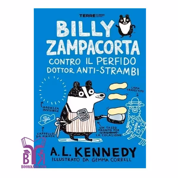 کتاب داستان ایتالیایی Billy Zampacorta contro il perfido dottor anti strambi