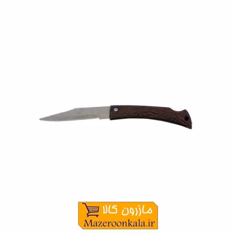 چاقو طرح چوب پشت ضامن 17 سانتی HSK-016