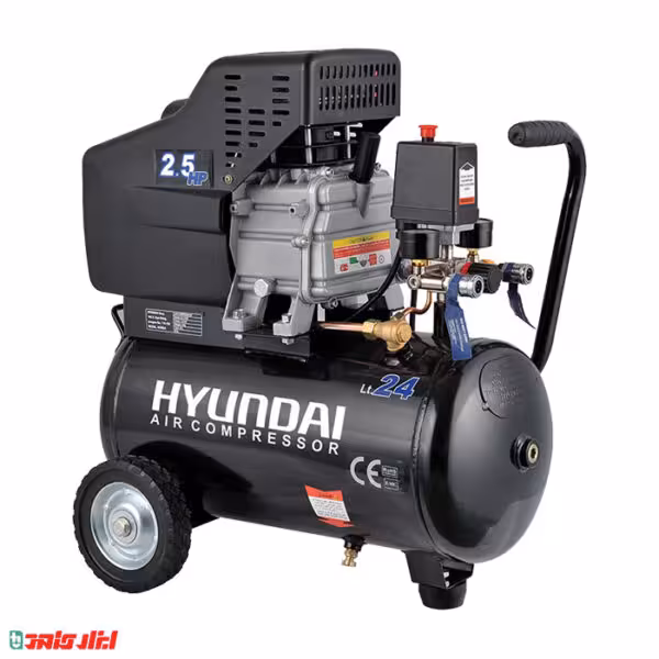 کمپرسور هوا 25 ليتری هيوندای مدل AC-2425
