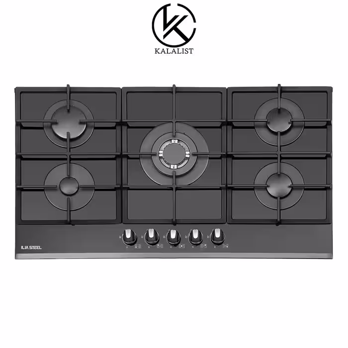 اجاق گاز شیشه ای ایلیا استیل مدل G527