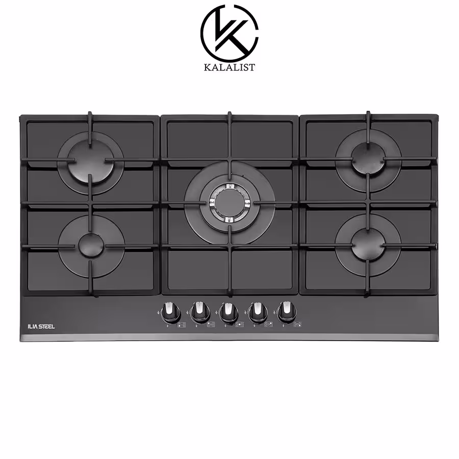 اجاق گاز شیشه ای ایلیا استیل مدل G527
