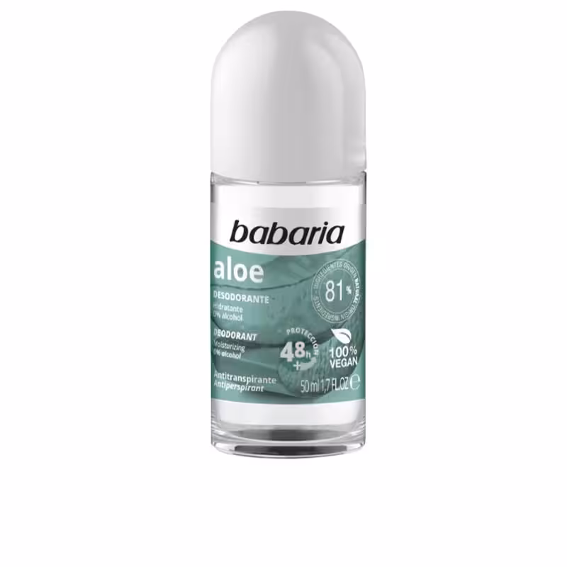 مام رول ضد تعریق باباریا مدل(آلورا)حجم50میلی لیتر