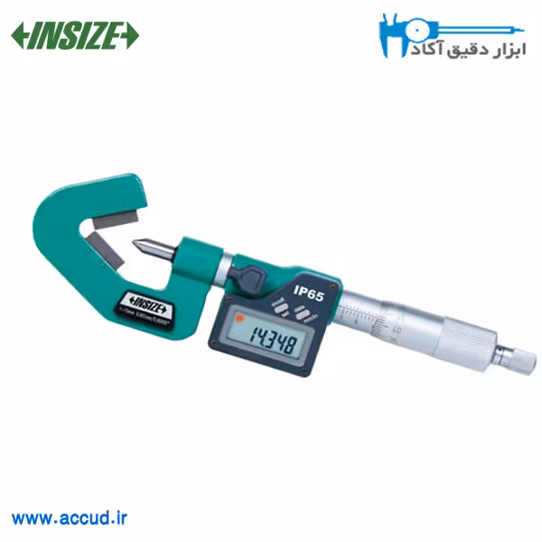 میکرومتر جناغی دیجیتال 60 درجه 15-1 میلی متر INSIZE (اینسایز) مدل 3590-153