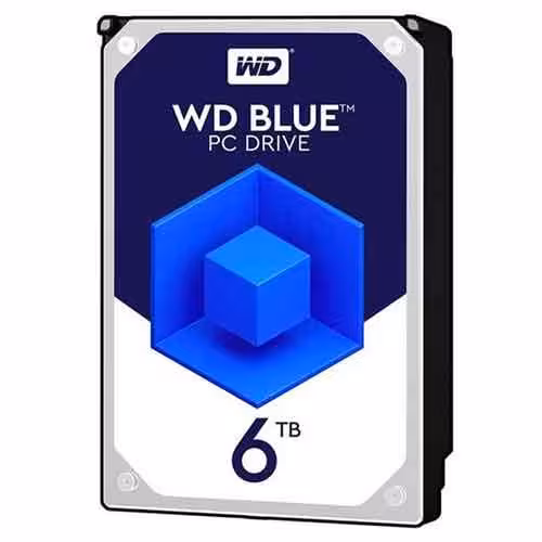 هارددیسک اینترنال وسترن دیجیتال مدل Blue WD60EZRZ ظرفیت 6 ترابایت Western Digital
