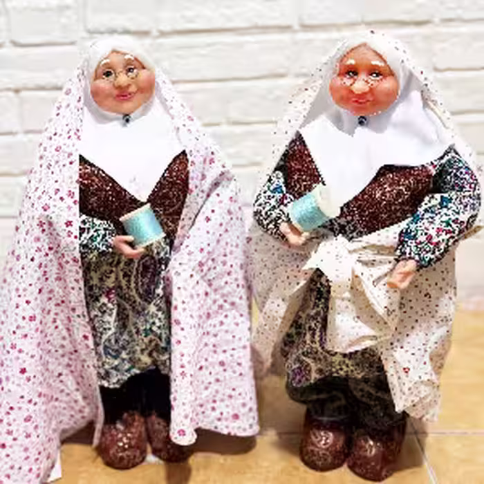 عروسک ننه سرما یلدا 45 سانت کد 834