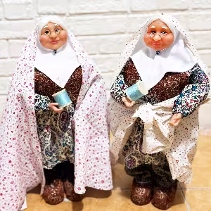 عروسک ننه سرما یلدا 45 سانت کد 834