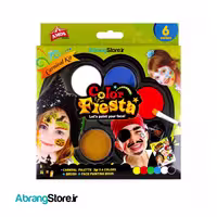 گریم صورت آبرنگی کارناوال آموس 6 رنگ |AMOS Carnival kit