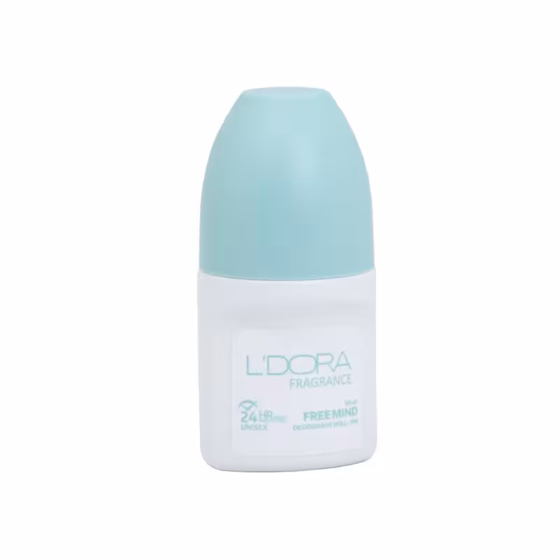 دئودورانت رولی مدل FREE MIND لدورا فرگرنس 50 میلی‌لیتر L’DORA FRAGRANCE FREE MIND Deodorant Roll-On, 50 ml