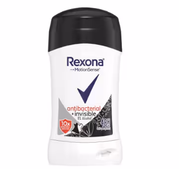 رکسونا استيک ضد تعریق زنانه 40 گرم ( Rexona Antibacterial Invisible Antiperspirant Stick )