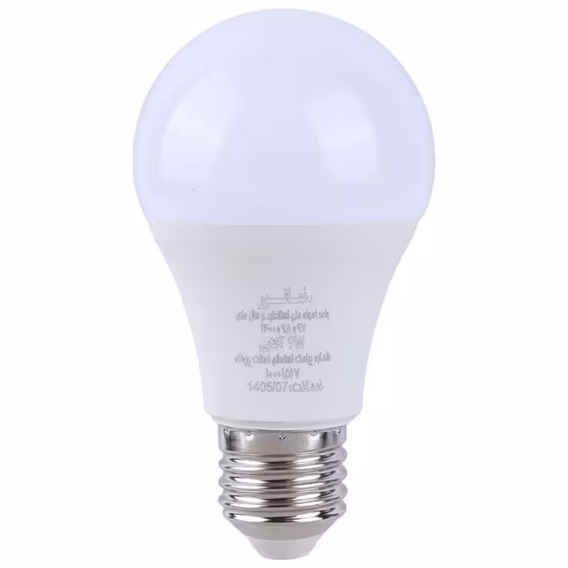 لامپ ال ای دی حبابی 9 وات نمانور پایه E27