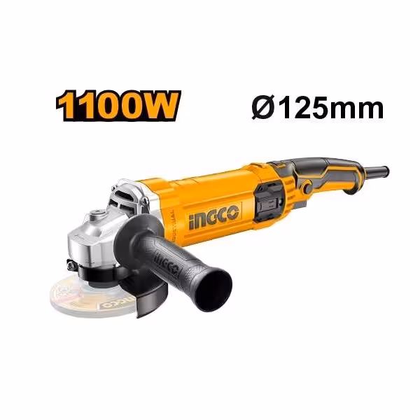 مینی فرز دسته بلند 1100 وات اینکو مدل AG110038