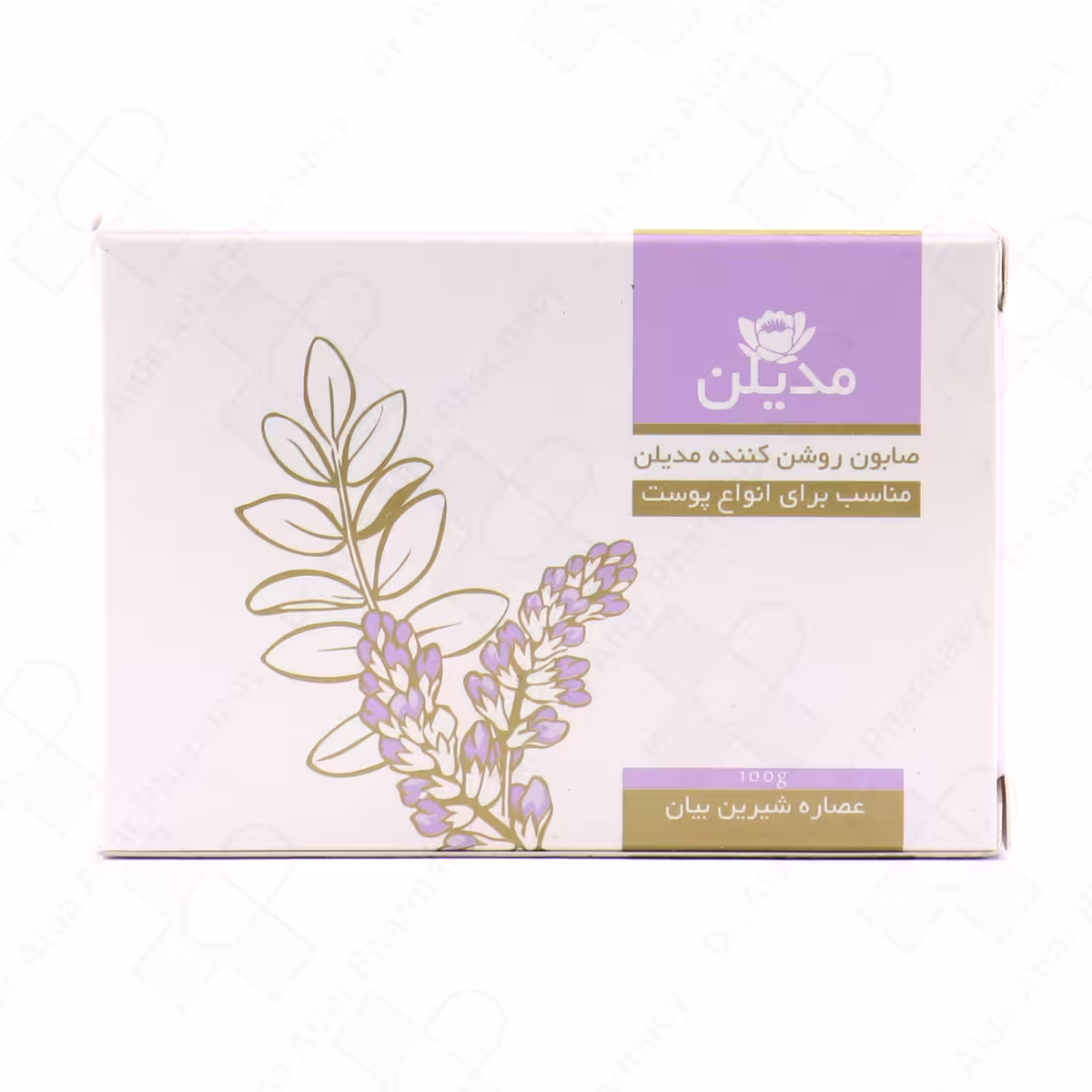 صابون کرم دار مدیلن مناسب برای انواع پوست 30 درصد 100 گرم