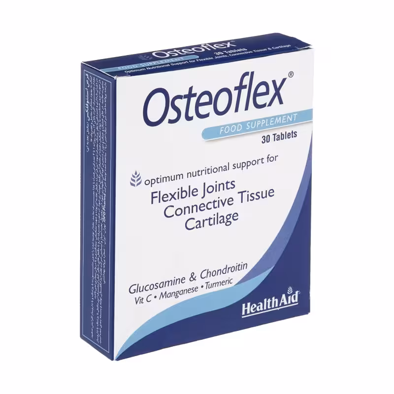 قرص استئوفلکس هلث اید 30 عدد | Health Aid Osteoflex