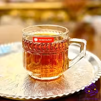 لیوان سزار دسته دار کادو نوری 8دک