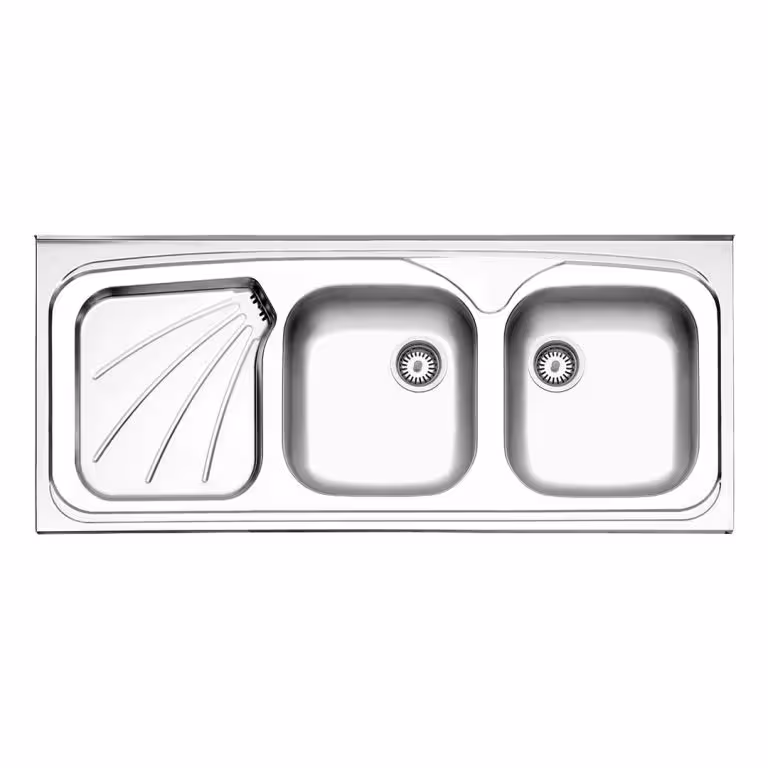 سینک نیمه فانتزی استیل البرز مدل طرح پروانه روکار