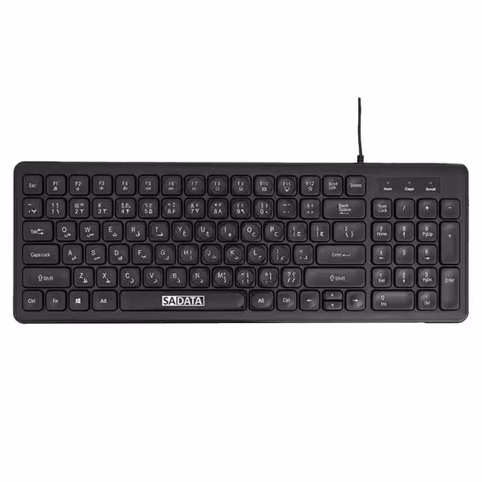 کیبورد سیم دار wired keyboard sk-302