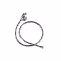 شلنگ توالت فلزی kwc کروم