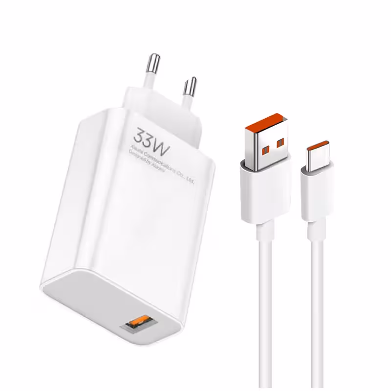 شارژر شیائومی 33 واتی همراه با کابل High Copy