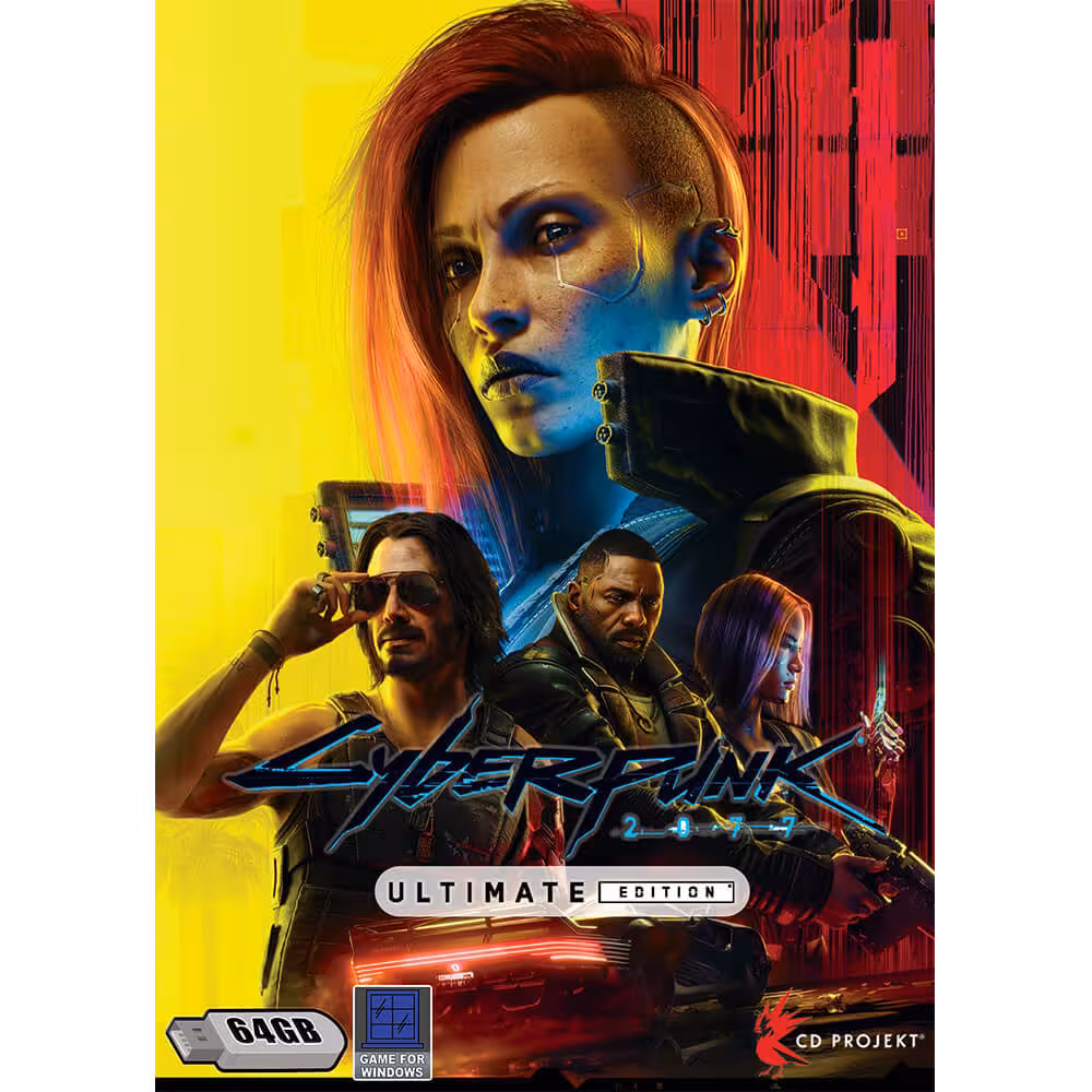 بازی Cyberpunk 2077 Ultimate Edition برای PC فلشی