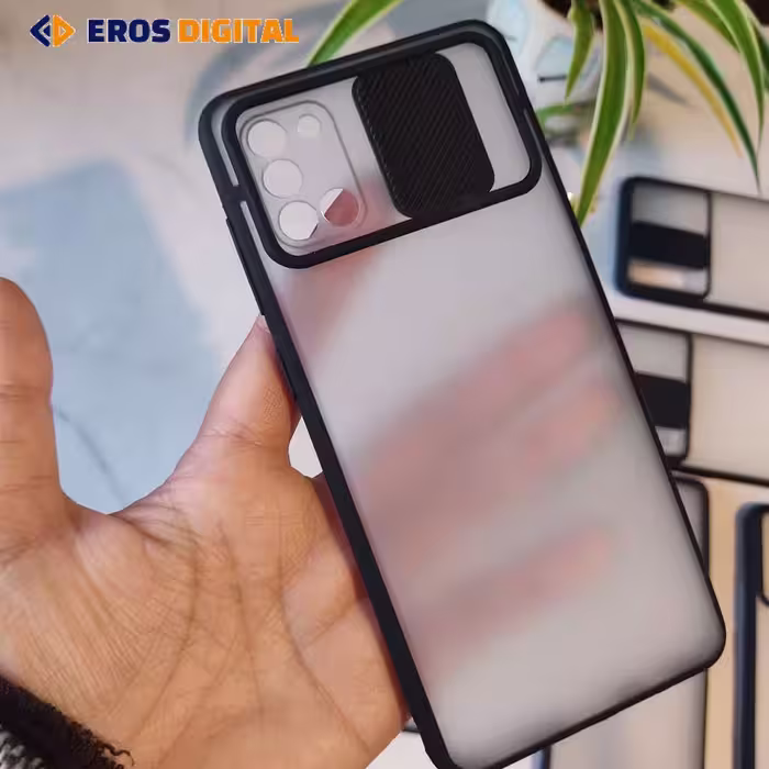 قاب سامسونگ Galaxy A31 مدل محافظ لنز دار پشت مات