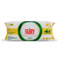 دستمال مرطوب همه کاره فیری با رایحه لیمو بسته 100 عددی