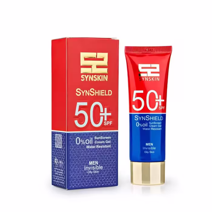 کرم ژل ضد آفتاب ساین شیلد مخصوص آقایان ساین اسکین 50 میلی لیتری