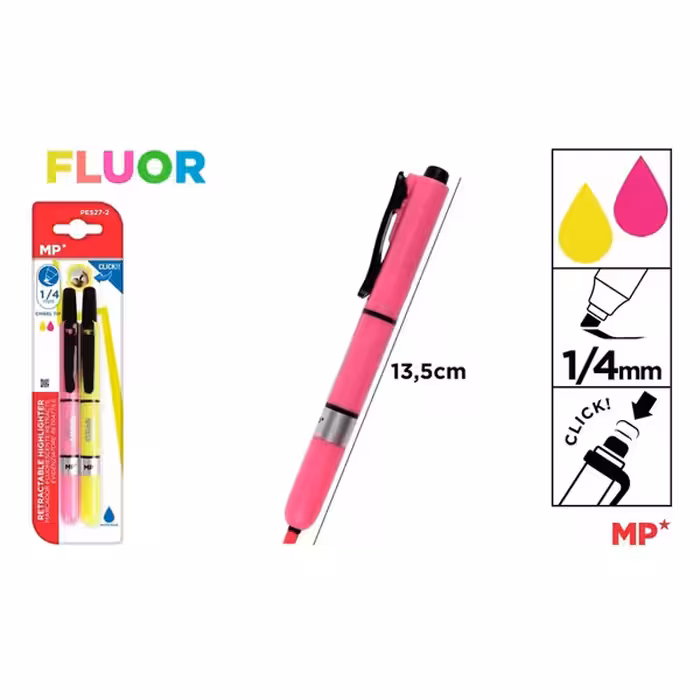 ماژیک علامت گذار ام پی کد 2-527 بسته 2 عددی