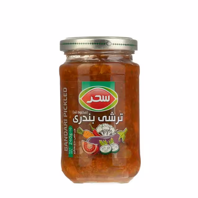 ترشی بندری سحر 240 گرمی