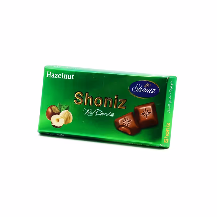 شکلات شیری شونیز با مغز فندق 100 گرمی