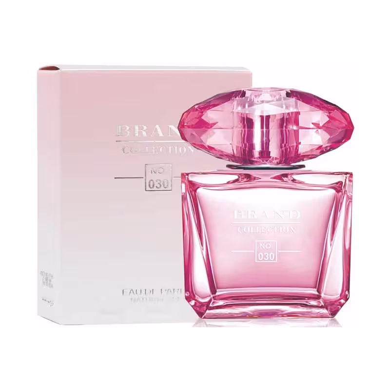 ادکلن زنانه برند کالکشن کد 030 رایحه ورساچه برایت کریستال ابسولو (Versace Bright Crystal Absolu) حجم 25 میل - Brand collection