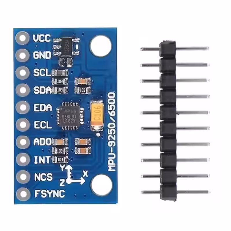 ماژول ژیروسکوپ و شتاب سنج MPU6500 شش محوره
