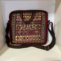 کیف دوشی کوچک تمام گلیمی دستباف سیرجان رنگ گیاهی درجه 1 و با کیفیت بالا