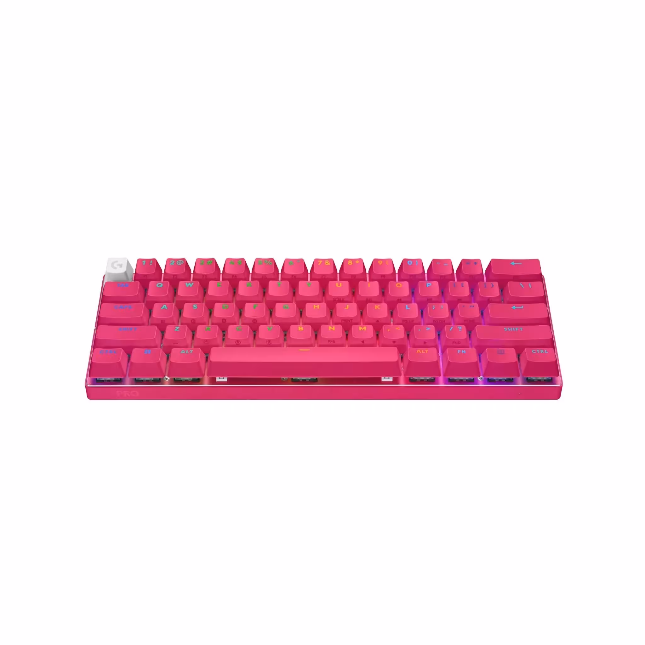 کیبورد Logitech PRO X 60 LIGHTSPEED Wireless Magenta