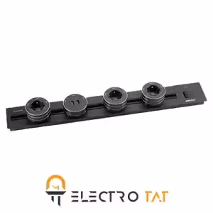 پریز توکار ریلی ملونی کد 600-10070