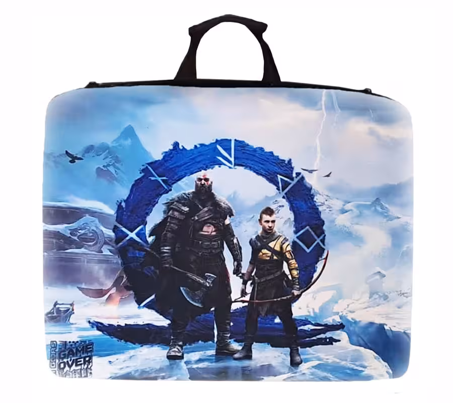 کیف حمل کنسول ps4 طرح god of war