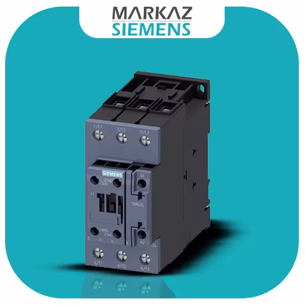 3RT2038-1AF00 کنتاکتور زیمنس 80 آمپر، 37 کیلو وات، 110V AC