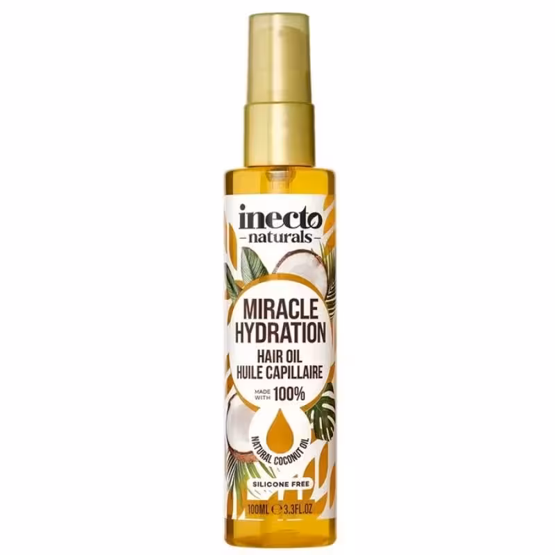 روغن مو نارگیل اینکتو مدل Divine Shine حجم 100 میلی لیتر